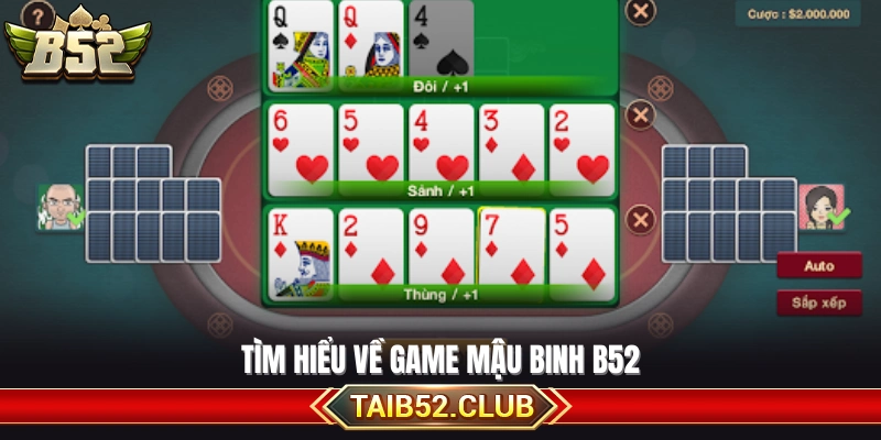 Giới thiệu tổng quan game mậu binh B52