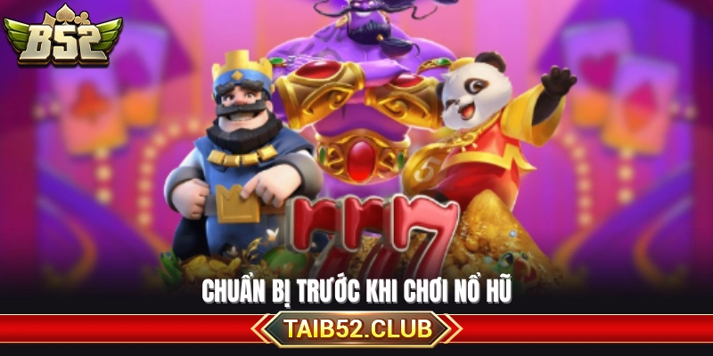 Thao tác trước khi quay hũ